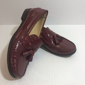 Cole Haan Nike Air Patent Leather Tassel Loafer